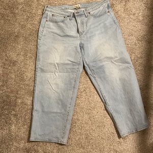 Madewell Perfect Wide Leg Crop 16w
